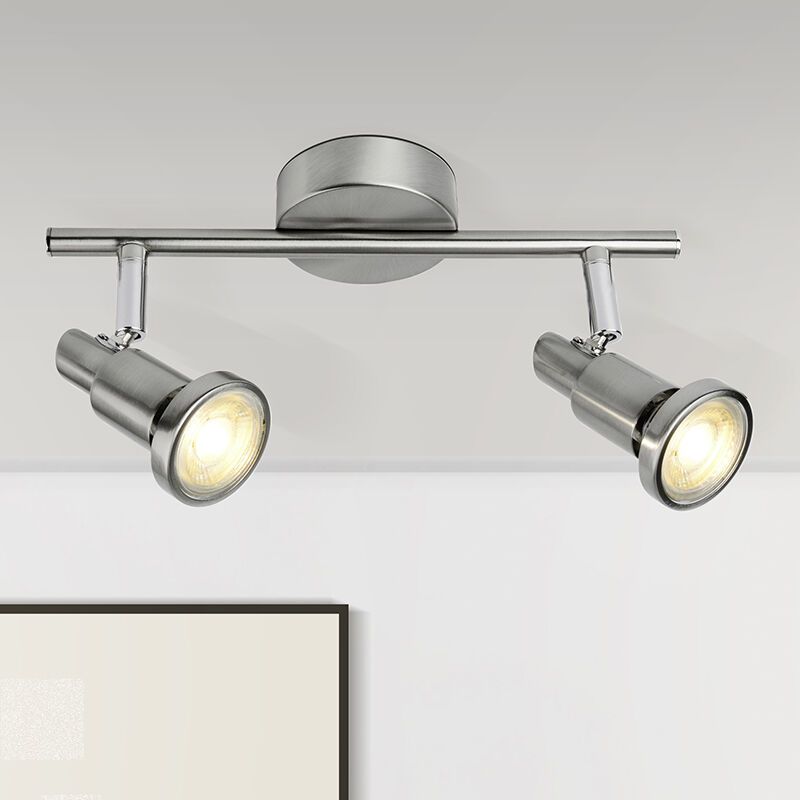 Metalen plafondspot chroom, Robel, 7W, 3000K LED Metalen plafondspot chroom, Robel, 7W, 3000K LED