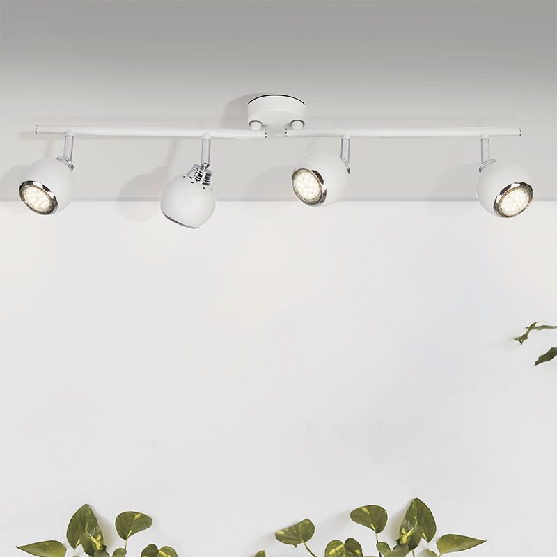 Metalen plafondlamp wit, Jorvienelly, 2,5W, 3000K LED Metalen plafondlamp wit, Jorvienelly, 2,5W, 3000K LED