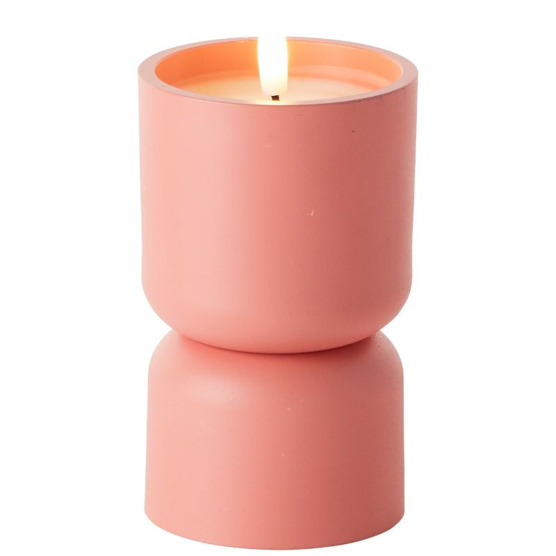 Roze kaarslamp voor buiten, Zaki, 2700K LED, IP44