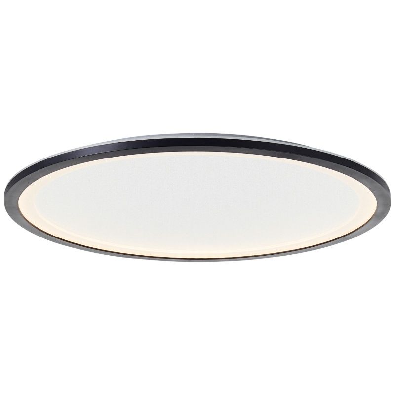 Moderne LED paneel plafondlamp zwart, Yamal, 36W, warm tot koud wit verstelbare LED, met afstandsbediening Moderne LED paneel plafondlamp zwart, Yamal, 36W, warm tot koud wit verstelbare LED, met afstandsbediening