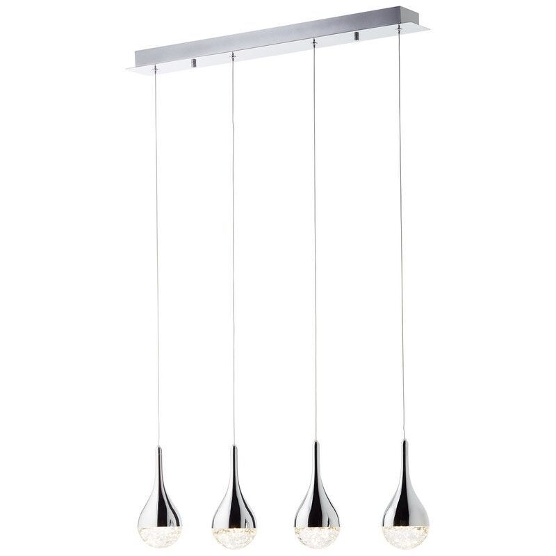 Klassieke hanglamp Emma, Chroom