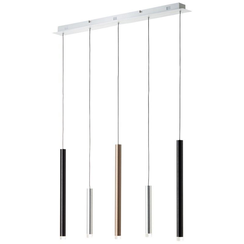 Moderne hanglamp zilver, Olivia, 4W, 3000K LED
