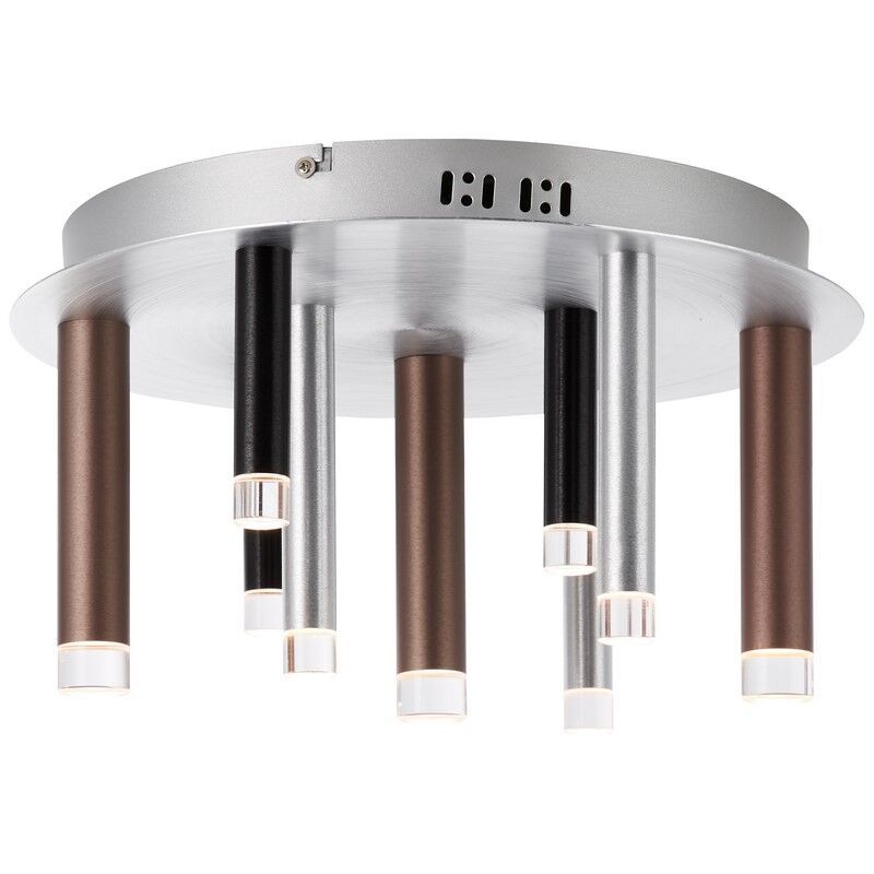 Moderne plafondlamp zilver, Olivia, 4W, 3000K LED