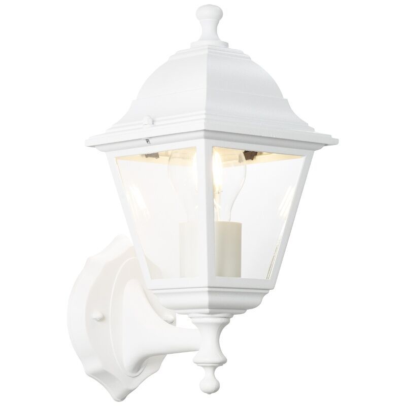 Klassieke buitenlamp wit, Kalle, IP44 Klassieke buitenlamp wit, Kalle, IP44