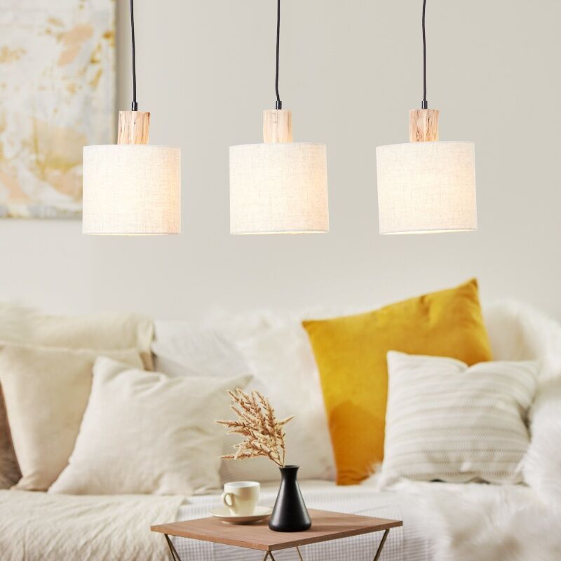 Landelijke hanglamp beige, Joroes Landelijke hanglamp beige, Joroes