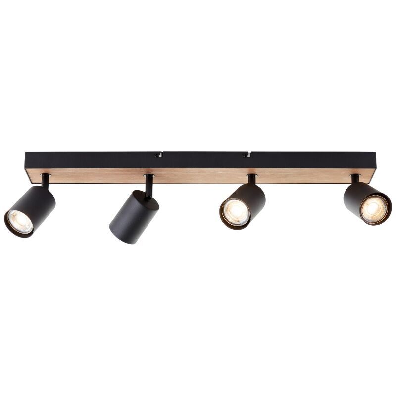 Moderne plafondspot zwart, Leendert Moderne plafondspot zwart, Leendert