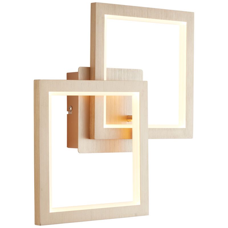 Moderne wandlamp Celena, Metaal, 18w warm wit LED