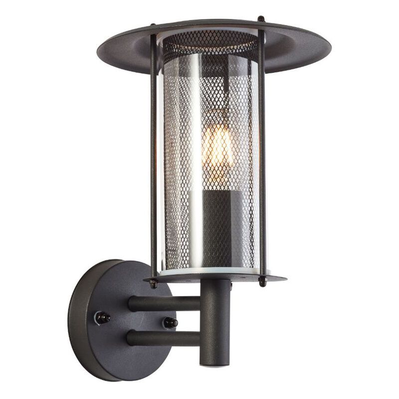 Landelijke buitenlamp zwart, Gezina, IP44