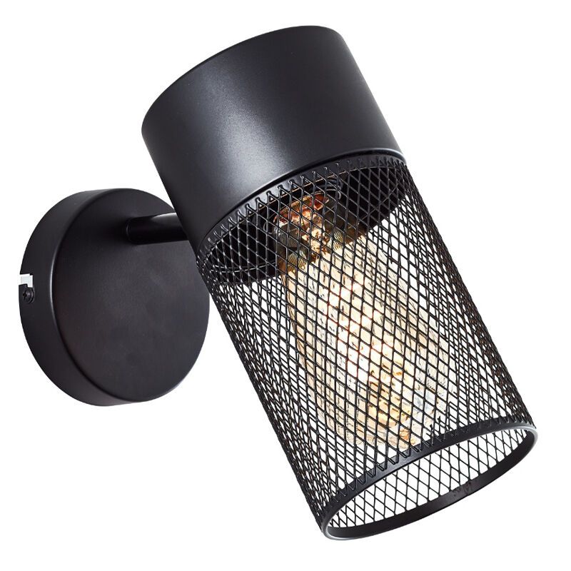 Industriële wandspot zwart, Georgino Industriële wandspot zwart, Georgino