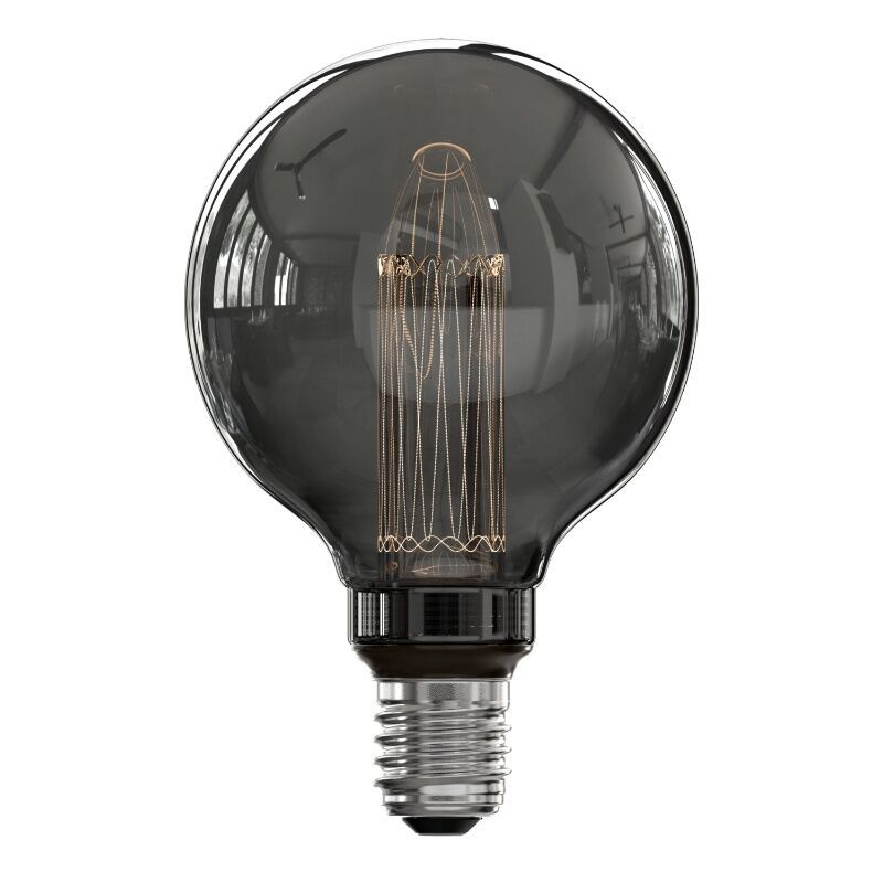Dimbare Calex E27 LED filament lamp grijs, 3,5W, 2000K