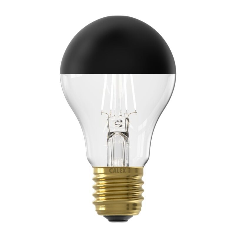 Dimbare Calex E27 kopspiegel LED lamp zwart, 4W, 1800K Dimbare Calex E27 kopspiegel LED lamp zwart, 4W, 1800K