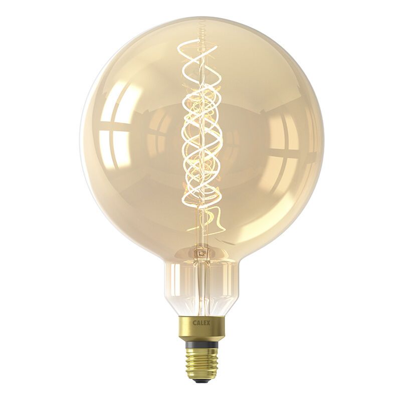 Dimbare Calex E27 LED filament lamp amber, 3W, 2200K