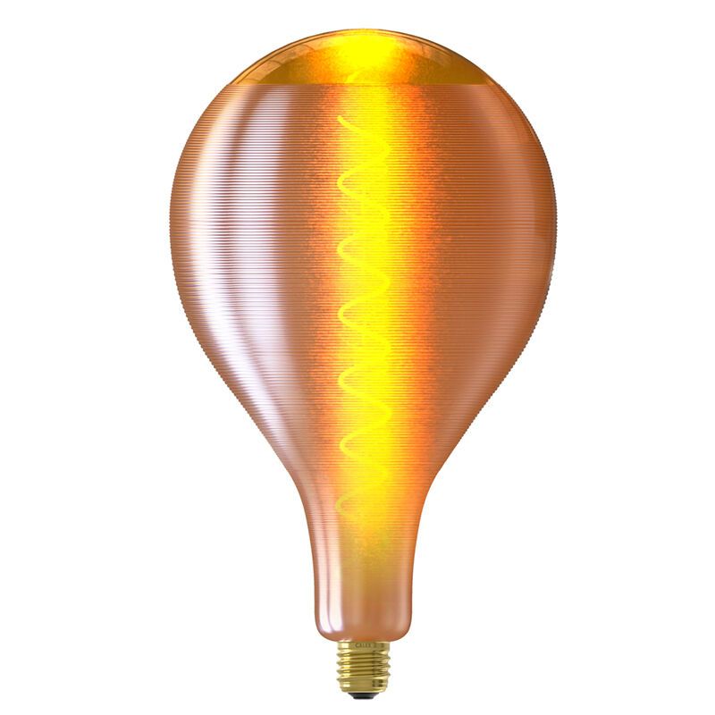 Dimbare Calex E27 LED filament lamp Silk, goud, 4W, 1800K Dimbare Calex E27 LED filament lamp Silk, goud, 4W, 1800K