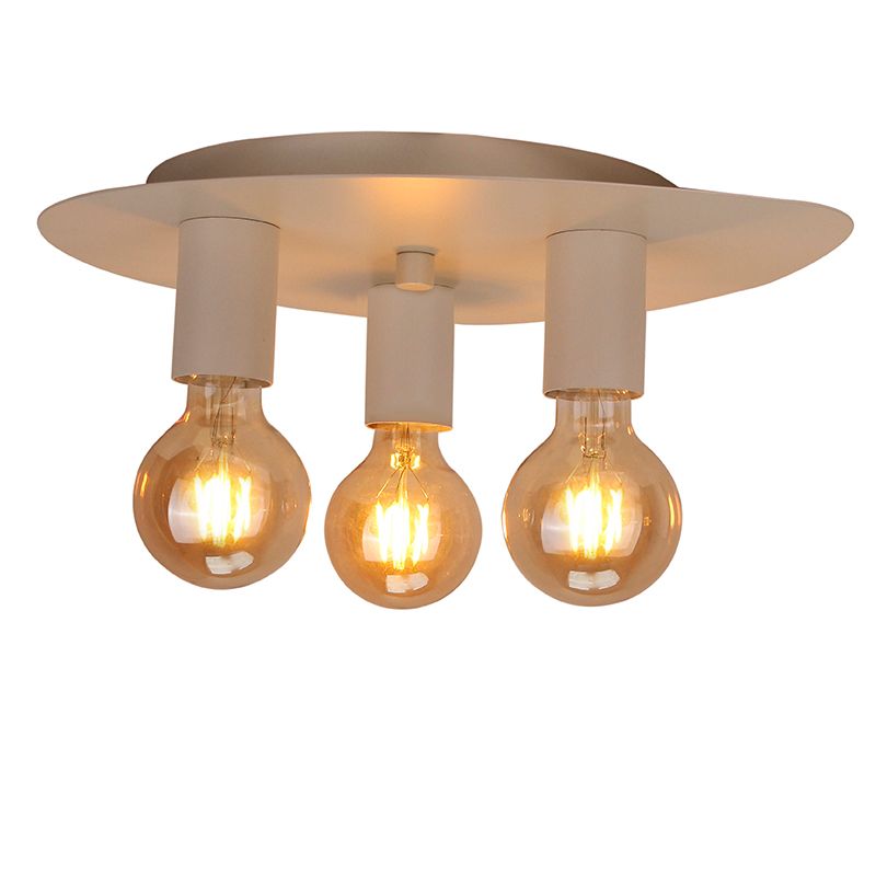 Metalen plafondspot crème, Leilani Metalen plafondspot crème, Leilani