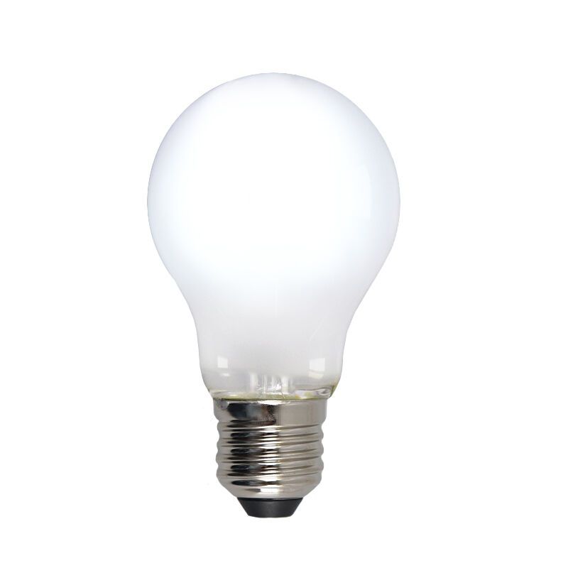Dimbare Olucia E27 LED lamp, A60, 5W, Wit glas, 6500k