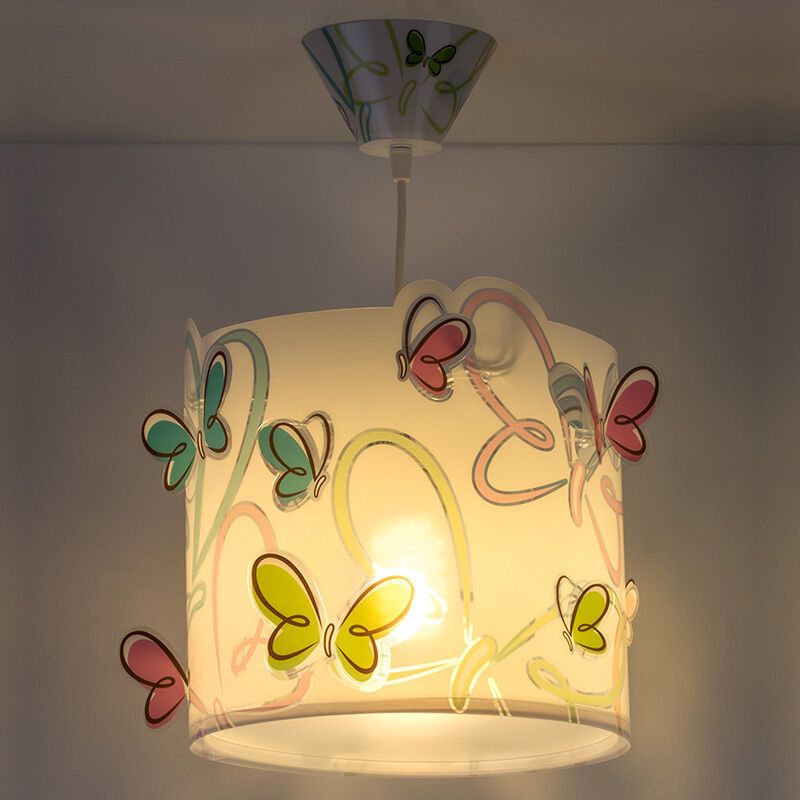 Kinderkamer hanglamp Vlinders