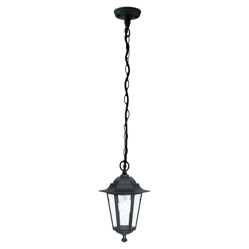 Zwarte klassieke buitenlamp aluminium, Alieke, IP44 Zwarte klassieke buitenlamp aluminium, Alieke, IP44