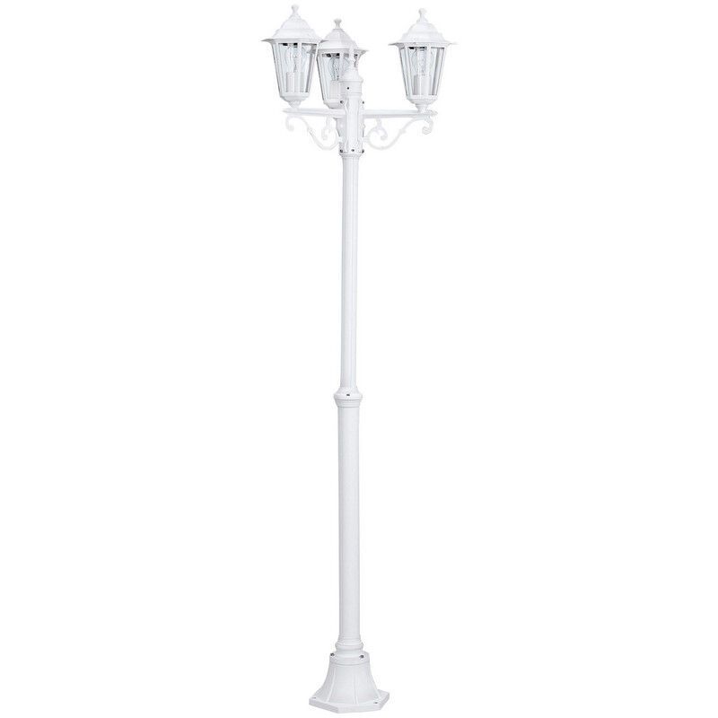 Witte klassieke buitenlamp aluminium, Alieke, IP44 Witte klassieke buitenlamp aluminium, Alieke, IP44