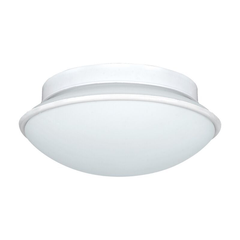 Witte wandlamp Nicoletta, staal, IP44 Witte wandlamp Nicoletta, staal, IP44