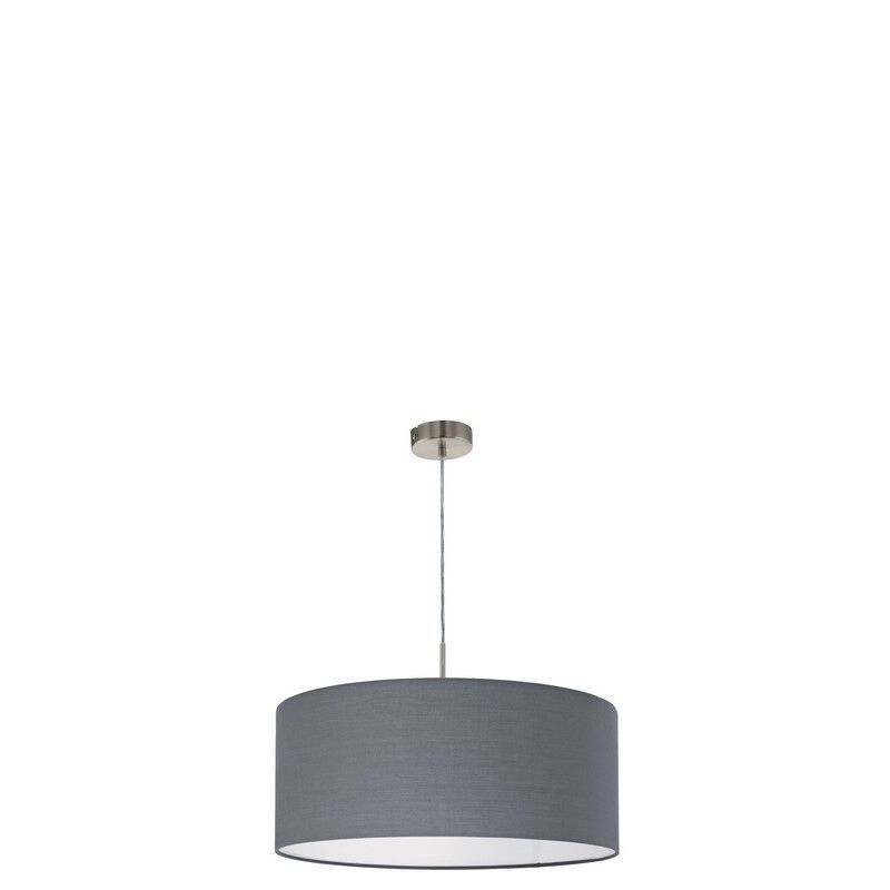Grijze moderne hanglamp stof, Abano