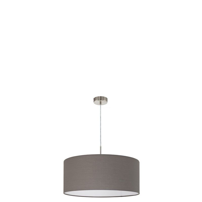 Antraciete moderne hanglamp stof, Abano