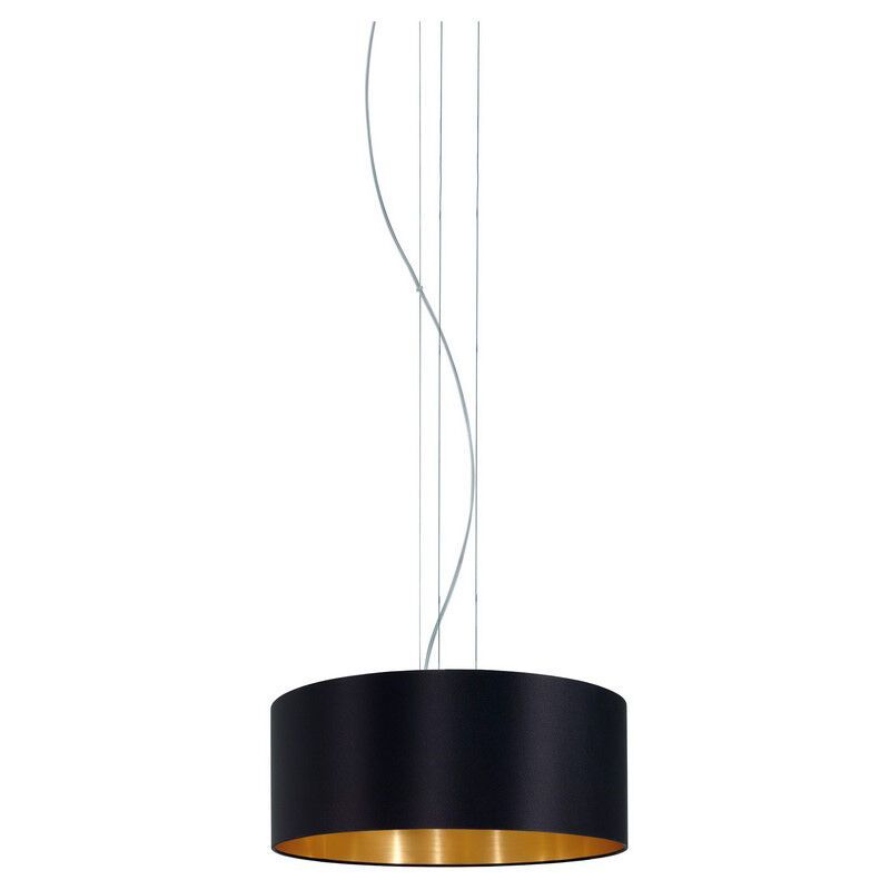 Gouden moderne hanglamp stof, Terme