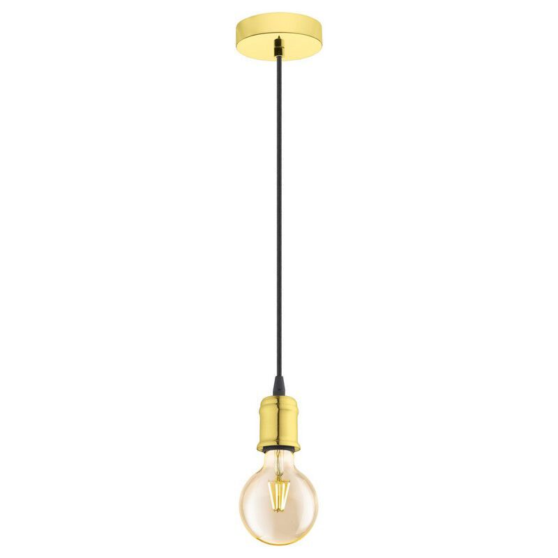 Stalen hanglamp Christel messing Stalen hanglamp Christel messing