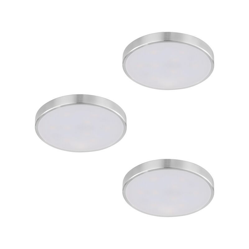 Zilveren keukenkast verlichting Vanya, aluminium, 2W 3000K (warm wit) LED