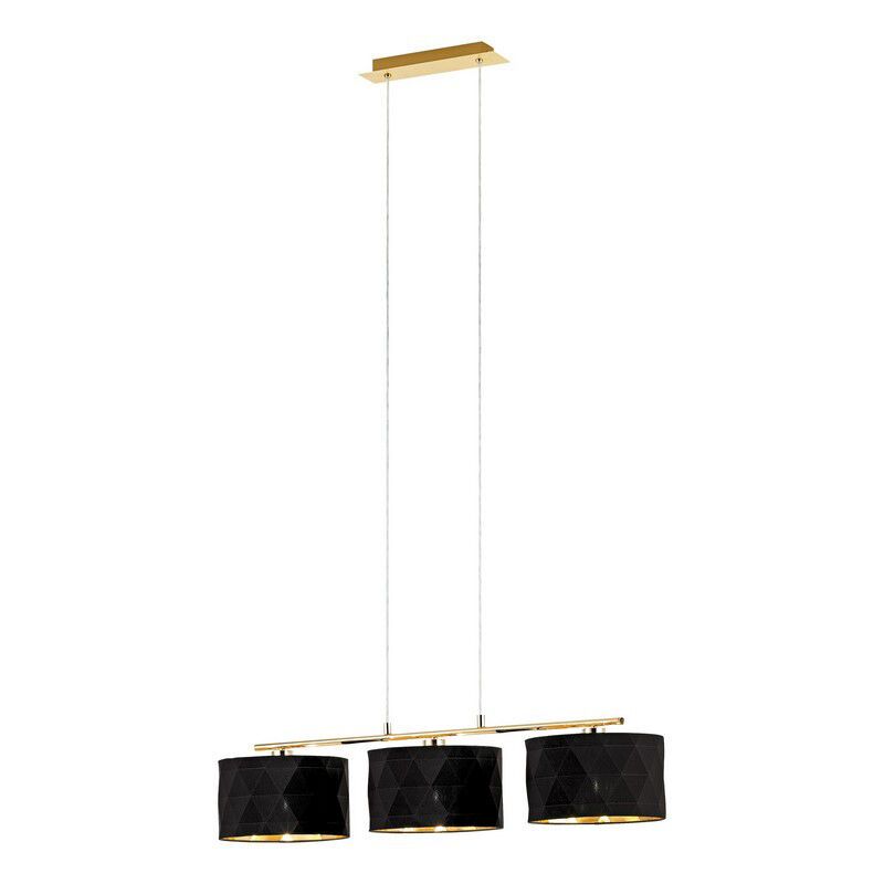Zwarte design hanglamp stof, Wessel Zwarte design hanglamp stof, Wessel