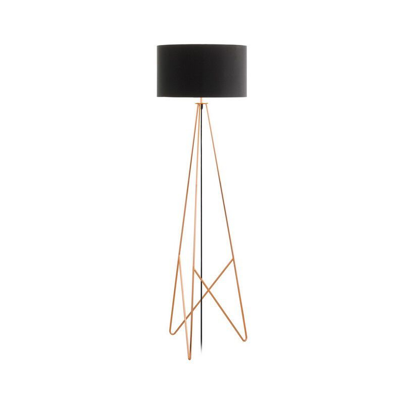 Stalen vloerlamp Viola koper Stalen vloerlamp Viola koper