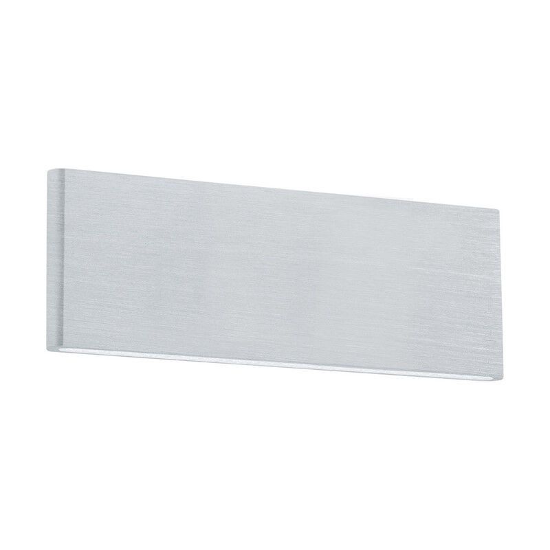 Nikkelen design wandlamp aluminium, Rick, 4W, 3000K LED Nikkelen design wandlamp aluminium, Rick, 4W, 3000K LED