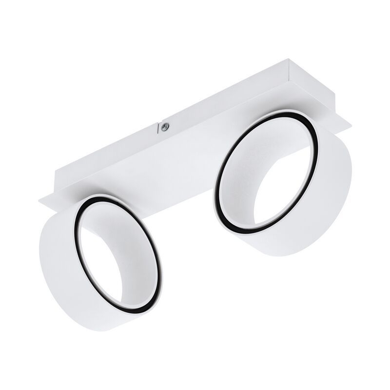 Witte moderne plafondspot, Gabi, aluminium, 5w 3000K (warm wit) LED