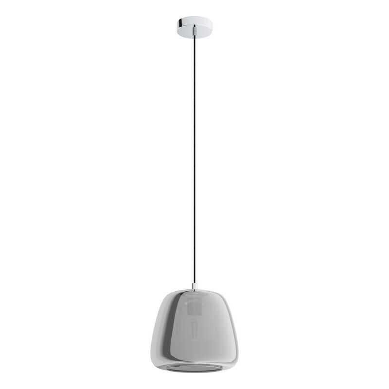 Moderne hanglamp rookglas, Gauke