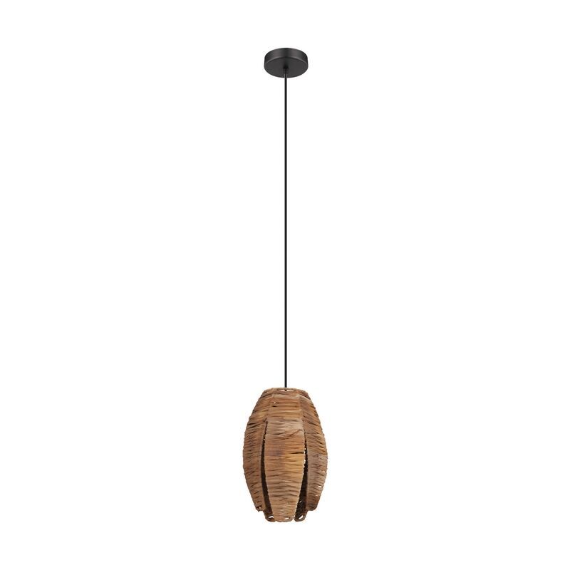 Houten hanglamp bruin, Joyca Houten hanglamp bruin, Joyca