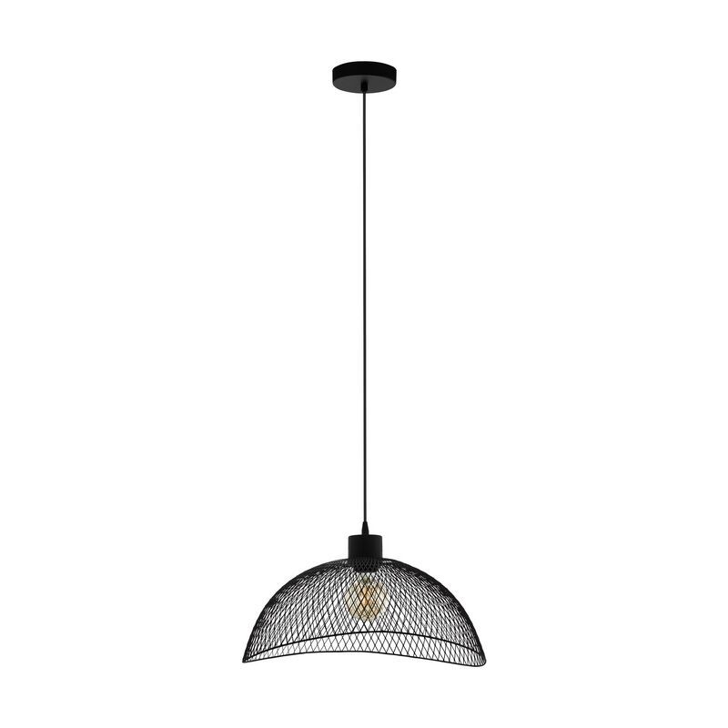 Zwarte industriële hanglamp staal, Ritish Zwarte industriële hanglamp staal, Ritish