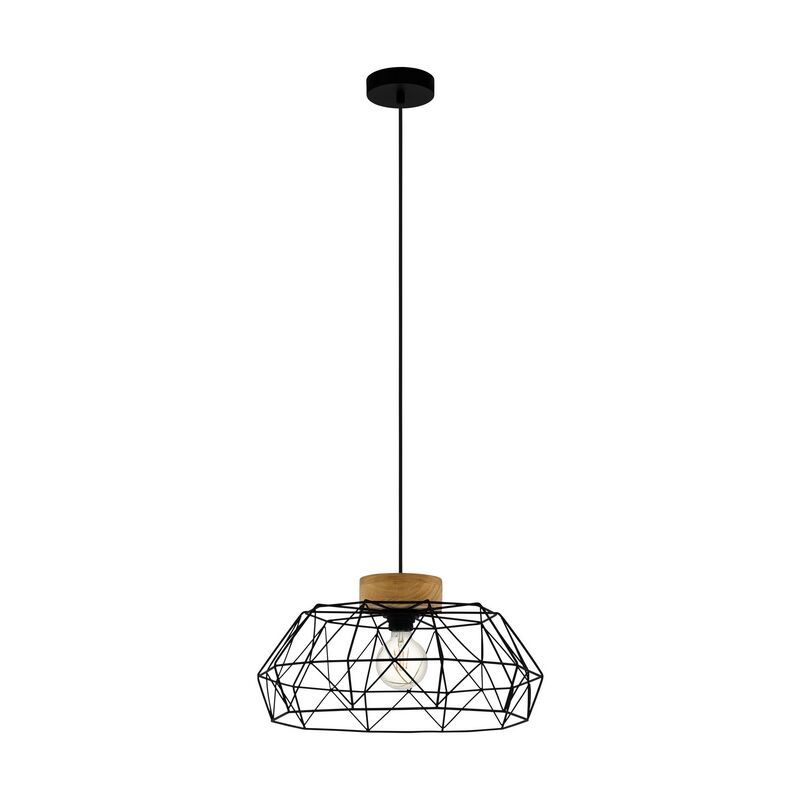 Zwarte industriële hanglamp staal, Joseline Zwarte industriële hanglamp staal, Joseline
