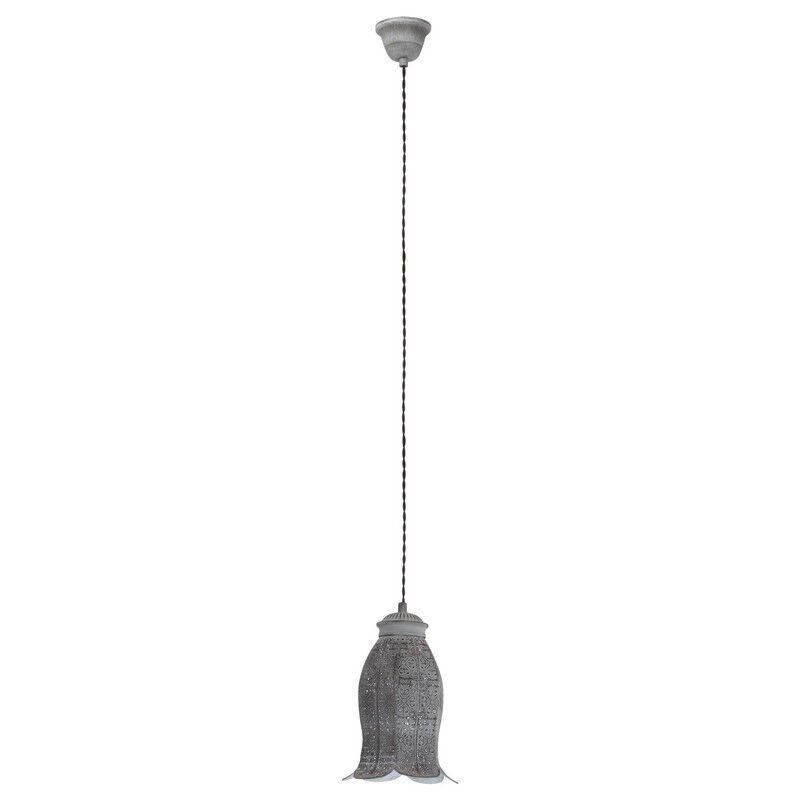 Grijze oosterse hanglamp staal, Abdelrahman Grijze oosterse hanglamp staal, Abdelrahman