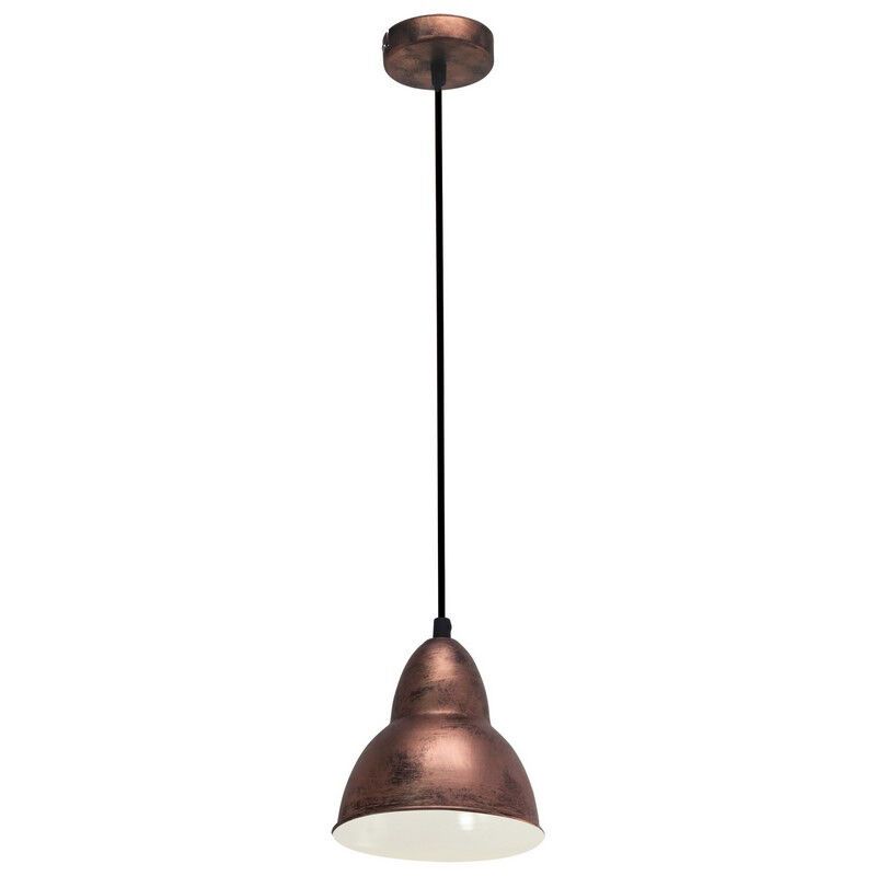 Koperen industriële hanglamp metaal, Liana