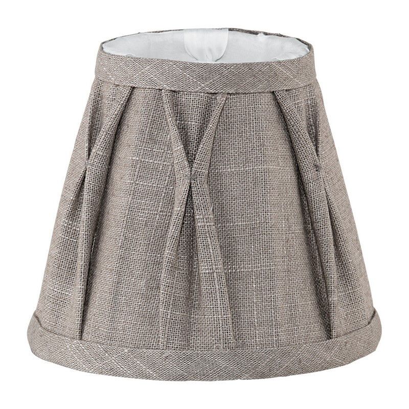 Klassieke lampenkap Noah Textiel/Linnen Grijs Klassieke lampenkap Noah Textiel/Linnen Grijs