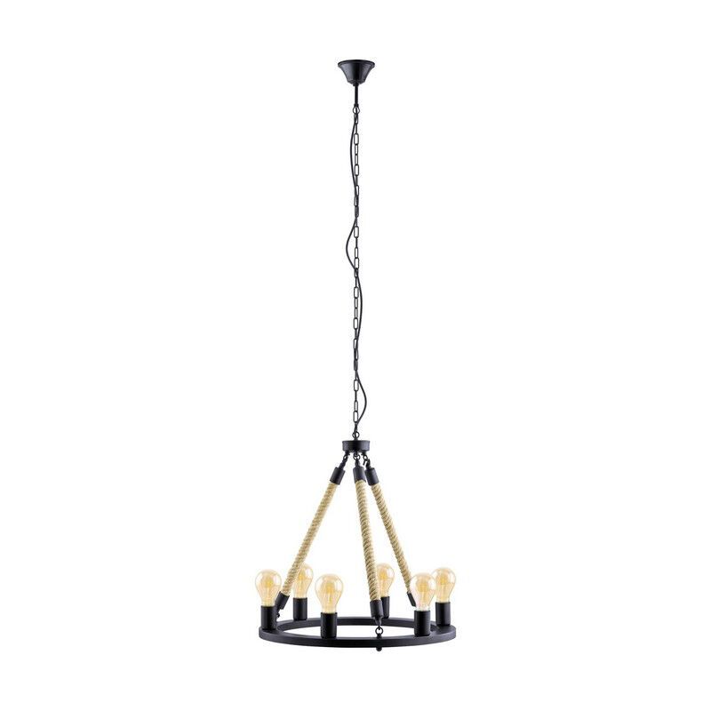 Zwarte retro hanglamp metaal, Admir Zwarte retro hanglamp metaal, Admir