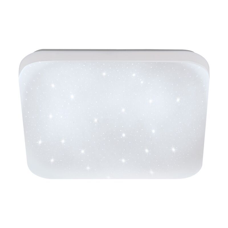 Witte plafonniere Eloise, staal, 7w 3000K (warm wit) LED