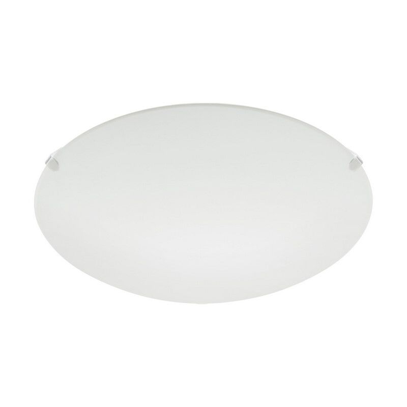 Witte plafonnière glas, Bada Witte plafonnière glas, Bada