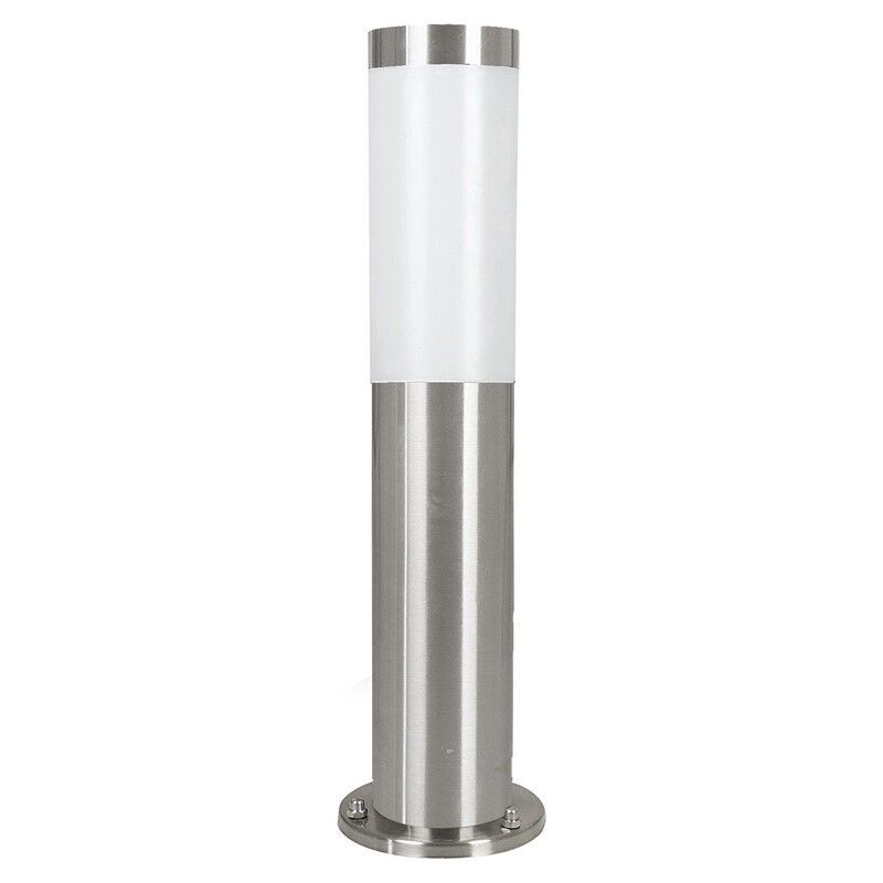 Zilveren buitenlamp kunststof, Carlein, IP44 Zilveren buitenlamp kunststof, Carlein, IP44