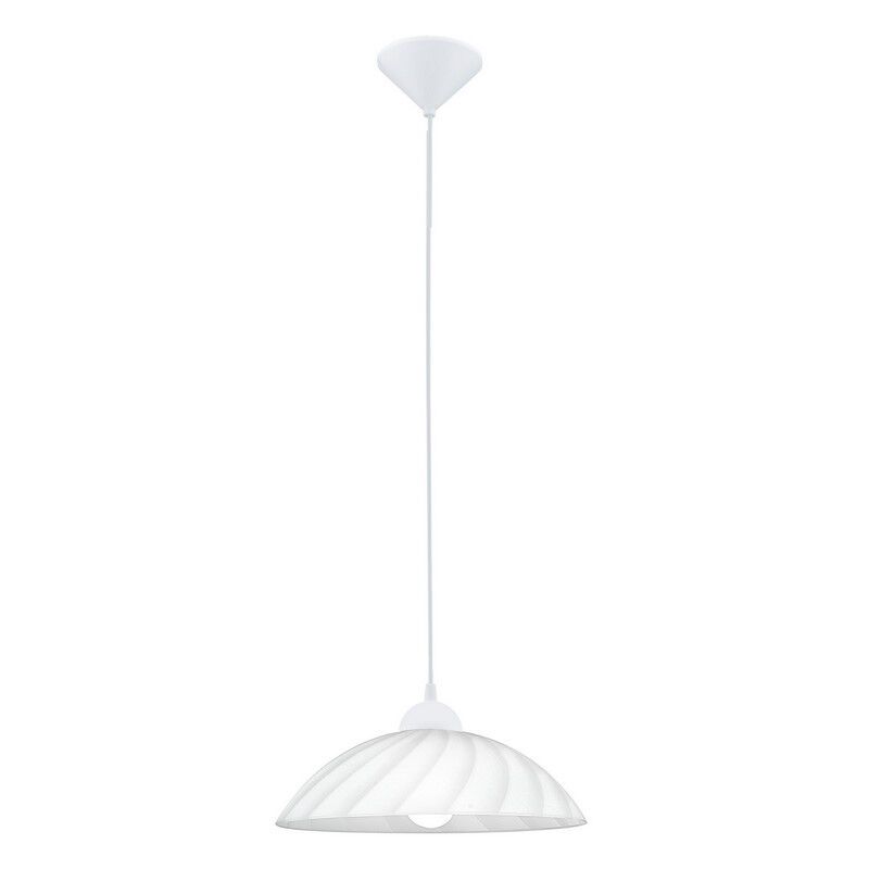 Witte hanglamp glas, Kaj