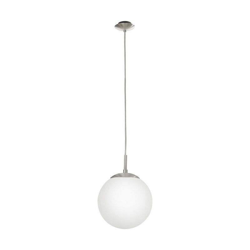 Nikkelen moderne hanglamp glas, Dave Nikkelen moderne hanglamp glas, Dave