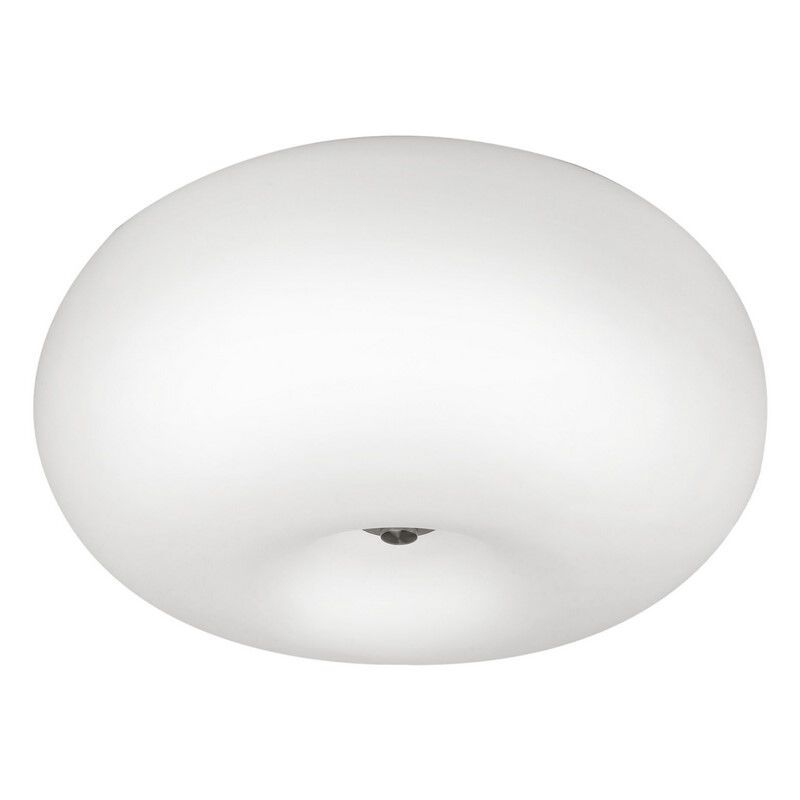 Nikkelen design plafonnière glas, Skyler Nikkelen design plafonnière glas, Skyler