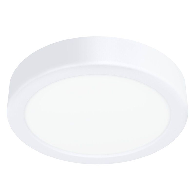 Witte plafonnière kunststof, Geraldo, 11W, 3000K LED Witte plafonnière kunststof, Geraldo, 11W, 3000K LED