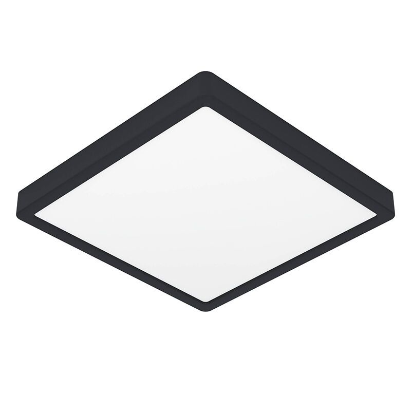 Witte plafonnière kunststof, Geraldo, 20,5W, 3000K LED Witte plafonnière kunststof, Geraldo, 20,5W, 3000K LED