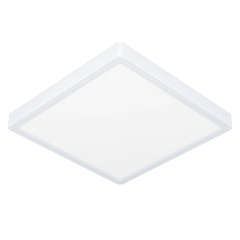 Witte plafonnière kunststof, Geraldo, 20,5W, 3000K LED Witte plafonnière kunststof, Geraldo, 20,5W, 3000K LED