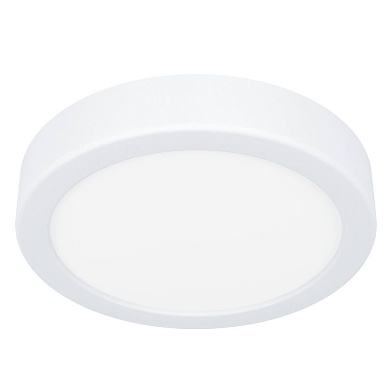 Witte badkamer plafondlamp kunststof, Geraldo, 11W, 3000K LED, IP44 Witte badkamer plafondlamp kunststof, Geraldo, 11W, 3000K LED, IP44